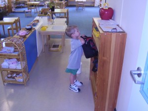 Adam at Montessori