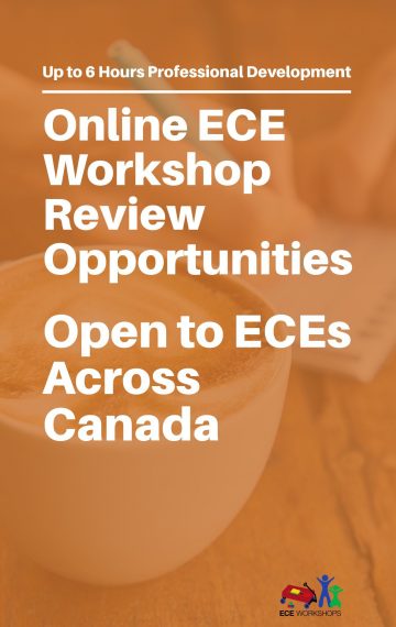 Free ECE Workshops? Apply for our ECE Workshop Review Opportunities